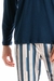 Pijama Masculino Longo Rafael Skin Touch Listrado Daniela Tombini 21153 na internet