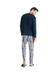 Pijama Masculino Longo Rafael Skin Touch Listrado Daniela Tombini 21153 - DH pijamas