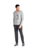 Pijama Masculino Longo com Bolso Theo Cinza Daniela Tombini 21133