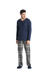 Pijama Masculino Longo Xadrez Dante Daniela Tombini 21144