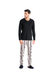 Pijama Masculino Longo Skin Touch Carlos Listrado Preto Daniela Tombini 21168