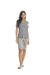 Pijama com Bermuda Mariana Geométrico Mescla Daniela Tombini 17921 - DH pijamas