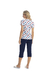 Pijama Feminino Capri Microfibra Vitoria Coral Daniela Tombini 18039 - DH pijamas