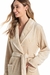 Robe Feminino Longo Pétala Bege Fleece Daniela Tombini 17418 - 17419 - comprar online