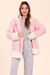 Casaco Feminino Bicolor Sweet Pink Premium Flock Lua Luá 17423