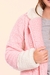 Casaco Feminino Bicolor Sweet Pink Premium Flock Lua Luá 17423 na internet