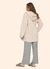 Casaco Capuz Lulu Areia Dusty Lua Luá 17856 - comprar online