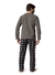 Pijama Masculino Longo Microsoft Xadrez Scotch 21174 - DH pijamas