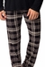 Pijama Masculino Longo Visco Premium Xadrez Preto e Branco Inspirate 21162 na internet