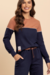 Pijama Feminino Longo Liso Recortes Lua Encantada 18316 na internet