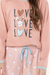 Pijama Menina Manga Longa Moletinho Felpado Coelho Fluffy Lua Encantada 30757 / 30758 na internet