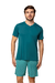 Pijama Masculino Curto Microfibra Palos Verdes Inspirate 21198