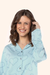 Pijama Feminino Aberto Longo Moletinho Felpado Por Amor Lua Encantada 17829 - comprar online