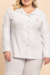 Pijama Feminino Longo Aberto Doces Botões Plus Size Lua Encantada 18317 - comprar online