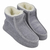 Pantufa com Viés Frente XV Cinza Mescla Vairelli 17336