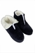 Pantufa Zíper Preto Vairelli 16665 - comprar online