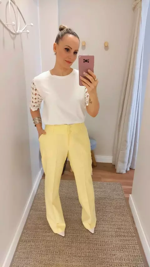 Calça Linho Reta - comprar online