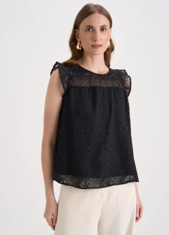 Blusa Bordado Floral - comprar online