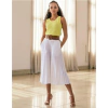Calça saia pantacourt tricot - Seja Flor Moda Feminina