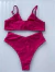Conjunto Top Liara com hotpants torcida pink - Aloha Swimwear por Paloma Alves