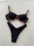 Conjunto Top Clarisse e calcinha recorte asa delta - comprar online