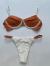 Conjunto Top clarisse com calcinha bronze - comprar online