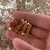 Brinco Ouro 18k 4 Módulos Liso