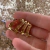 Brinco Ouro 18k 4 Módulos Liso