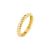 Anel Ouro 18K Aro Torcido