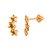 Brinco Ouro 18k Três Estrelas