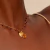 Imagem do Pingente Ouro 18k Chakras Gota com Pedra Natural 7/9mm