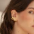 Brinco Ouro 18k 4 Módulos Liso NAT - comprar online