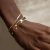 Pulseira Ouro 18k com Plaquinhas NAT - comprar online