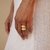Anel Ouro 18K Abaulado
