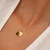 Pingente Ouro 18k Chakras Gota com Pedra Natural 7/9mm - loja online