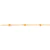 Pulseira Ouro 18k  Bolinha