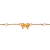 Pulseira Ouro 18k Lacinho com Pérolas