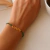 Pulseira Ouro18k, Contas e Palavras - comprar online