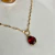 Pingente Ouro 18k Chakras Gota com Pedra Natural 7/9mm - Liva 