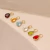 Pingente Ouro 18k Chakras Gota com Pedra Natural 7/9mm - comprar online