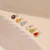Pingente Ouro 18k Chakras Gota com Pedra Natural 7/9mm - loja online
