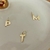 Pingente Ouro 18k Letra - comprar online