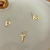 Pingente Ouro 18k Letra - comprar online