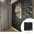 Kit 5| 11| 22 Pçs Revestimento 3D - Preto 30x30cm - Decoração Colante de Parede - loja online