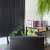 Painel ripado auto colante - Cor: Preto