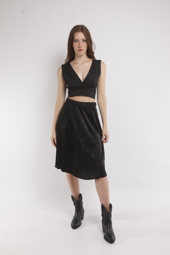 Falda Plizada Baga - comprar online