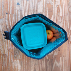 Lunchera térmica estampa mariposas - Mariposa Bolsos