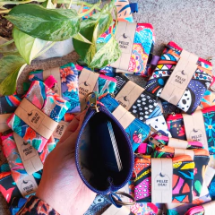 Monederos feliz día (estampados surtidos sin elección) - Mariposa Bolsos