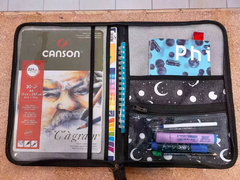 Carpeta organizadora A4 estampado mandalas - comprar online