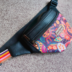 Riñonera Florence PU (mandalas) interior impermeable - comprar online